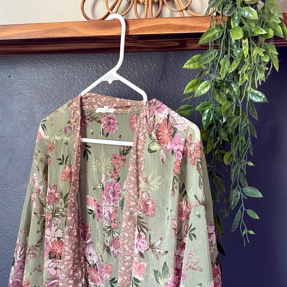 Maurice’s Floral Kimono Cardigan
